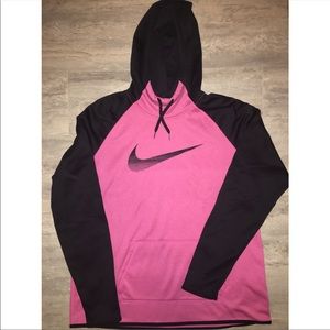 Pink Nike hoodie
